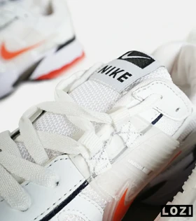 کفش کتانی مردانه و زنانه سفید نارنجی Nike cushlon