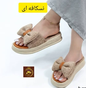 صندل دمپایی عروسکی زنانه هما