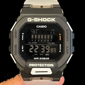 ساعت مچی اسپرت جیشاک GBD مشکی با بند یخی