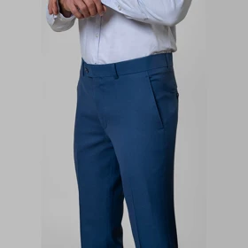 شلوار خاویاری (آبی نفتی)
