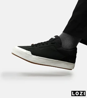 کفش اسنیکرزمردانه مشکی سفید PULL& BEAR