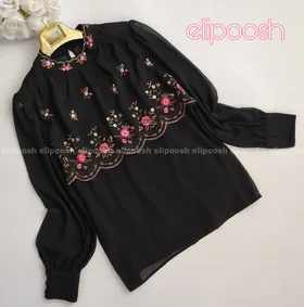 A293- شومیز گلدوزی
