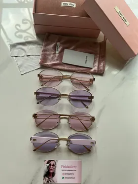 عینک آفتابی (فریم فلزی) miu miu