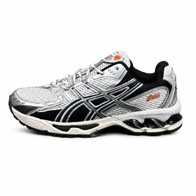 کفش کتانی مردانه مدل اسیکس طوسی سفید کرم ASICS