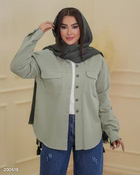 مانتو پاییزه مدل هایلان کد 2005