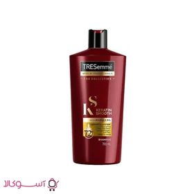 شامپو ترزمه قرمز مدل keratin smooth حجم 700 میل