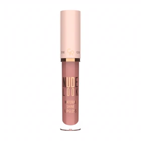 لیپ گلاس مایع گلدن رز ,مدل Nude Look Natural Shine رنگ Pinky Nude شماره 02 – 4.5 میلی‌لیتر
