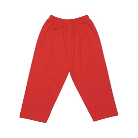 ست تیشرت آستین کوتاه و شلوار دخترانه مدل PJ1065 رنگ قرمز