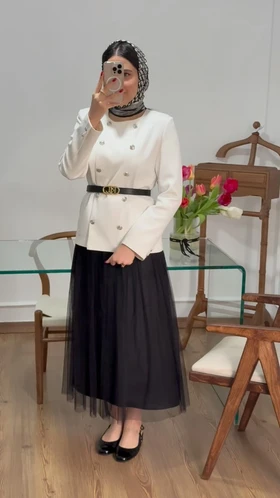 دامن ساتن