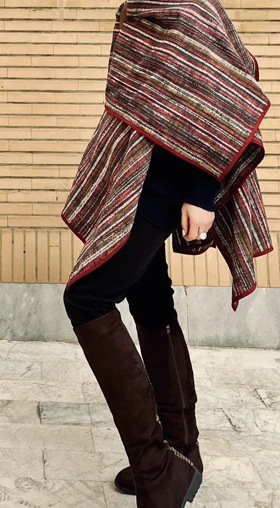 پانچو هندی Kilim Chic