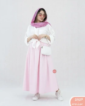 دامن لینن خاطره 5856