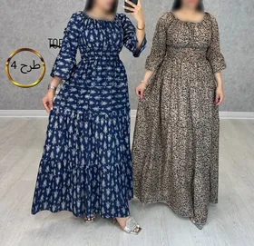 پیراهن آستین شیپوری : 8912