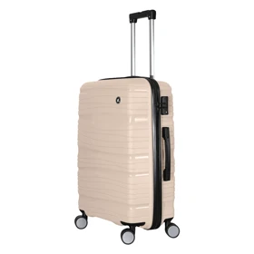 چمدان MR مدل Royal-M سایز متوسط (کرم)