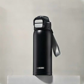 ماگ عایق دار دو حالته DODGE Dual-Drink Insulated (مشکی)