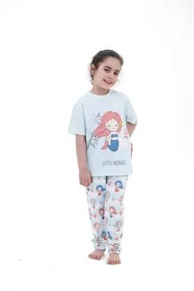 تیشرت شلوار بچگانه ماهی و پری