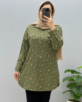 شومیز مانتویی نیلوفر