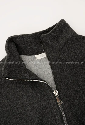 کت فوتر جلو زیپ پیله کد1004479