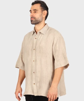 پیراهن باکسی مردانه آستین کوتاه 2683