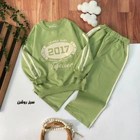 بلوز شلوار بگ طرح 2017 رنج3،4سال