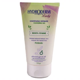 ژل بهداشتی بانوان هیدرودرم Hydroderm مدل Whita Femme روشن کننده