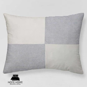 روبالشی نخ پنبه میکس ساده و راه راه