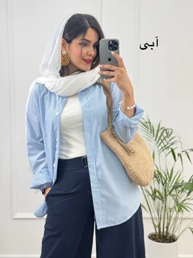 مانتو راه راه ترندی