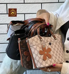 کیف دستی و دوشی زنانه مینی اویز گل