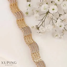 دستبند زنانه نگین‌دار طرح‌طلا برند ژوپینگ