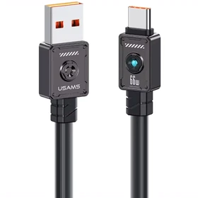 کابل تایپ سی یوسامز USAMS مدل US-SJ686 توان 66 وات 1.2 متر
