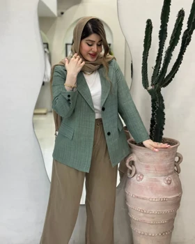 کت لینن برهون