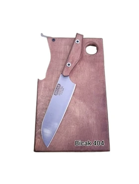 ست طبیعت گردی چاقو و تخته گوشت Bicak Camping knife 404
