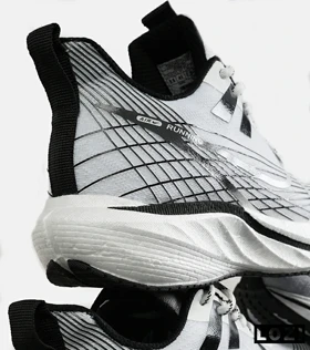 کفش کتانی مردانه و زنانه سفید مشکی نایک NIKE lab Zoom Fly 'sp مدل 7255