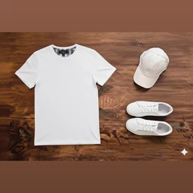 تیشرت نخ پنبه ساده روگاچی