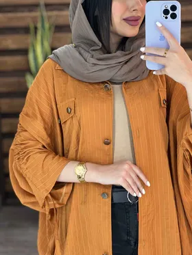 مانتو پانچ آستین گت