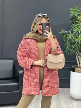 پالتو جلو باز یقه انگلیسی