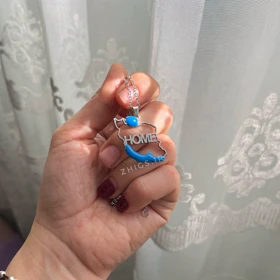 گردنبند نقشه ایران و دریا