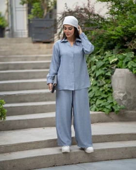 شومیز شلوار زنانه مدل روژیار کد 1590