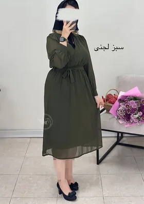 پیراهن حریر سلنا