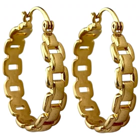 گوشواره زنانه طرح کارتیه شیک و خاص ژوپینگ