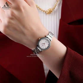 ساعت اکسنت صفحه سفید Axcent AX120019SRgW