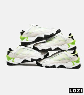 کفش کتانی مردانه سفید سبز ADIDAS niteball 2.0