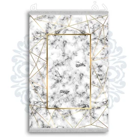فرشینه از جنس پارچه هازان مخمل ترک طرح سنتی و مدرن برند دفه کد DDSMM26