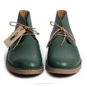 کفش صحرایی سافاری گازولین سبز چمنی شبرو - GAAZOLIN Safari Veldskoen B Design Green Village W
