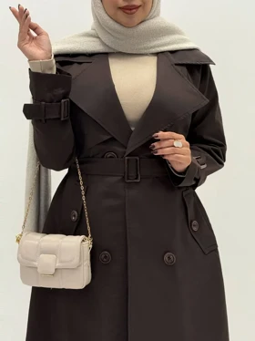 3985-بارانی بلند کارول