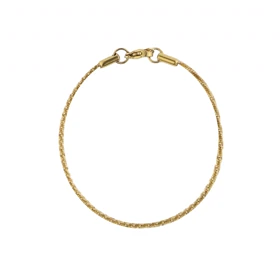 دستبند زنانه طلایی مدل خاویاری