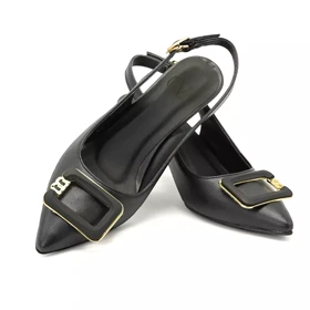کفش مجلسی زنانه پاشنه‌دار 5 سانت مدل 400937 _ sandal valentino