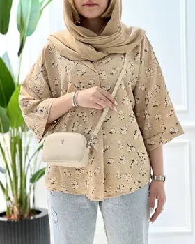 شومیز گل گچی