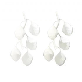 گوشواره زنانه آبکاری نقره