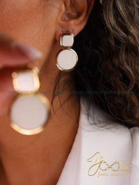 گوشواره زنانه میناکاری کد E1158