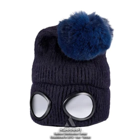 کلاه بافتنی عینک دار Beanie Hat HA161